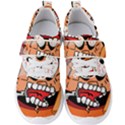 Brain Cartoon Animation Men s Velcro Strap Shoes View1