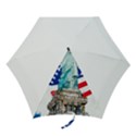 Statue Of Liberty Independence Day Poster Art Mini Folding Umbrellas View1