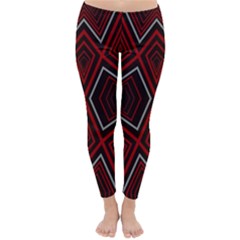 Abstract Pattern Geometric Backgrounds Classic Winter Leggings by Eskimos