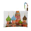 Moscow-kremlin-saint-basils-cathedral-red-square-l-vector-illustration-moscow-building Foldable Grocery Recycle Bag View3