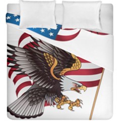 American-eagle- Clip-art Duvet Cover Double Side (king Size) by Jancukart