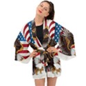 American-eagle- Clip-art Long Sleeve Kimono View1