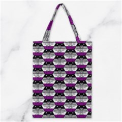 Hackers Town Void Mantis Hexagon Asexual Ace Pride Flag Classic Tote Bag by WetdryvacsLair