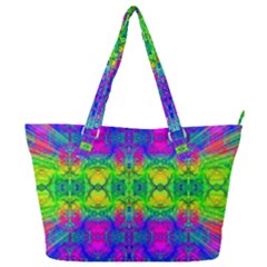 Color Me Happy Full Print Shoulder Bag