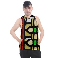 Abstract-0001 Men s Sleeveless Hoodie