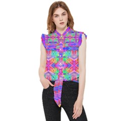 Deep Space 444 Frill Detail Shirt