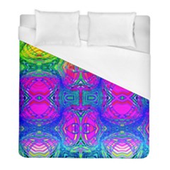 Liquidy Rainbow Duvet Cover (full/ Double Size)