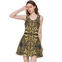 Abstract Pattern Geometric Backgrounds Inside Out Racerback Dress by Eskimos