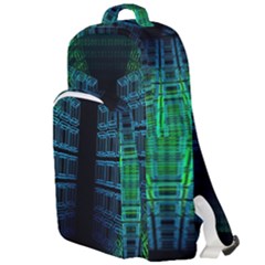 Technology-artificial-intelligence Double Compartment Backpack by Jancukart