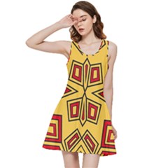 Abstract Pattern Geometric Backgrounds Inside Out Racerback Dress by Eskimos