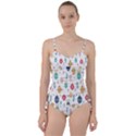 Seamless-pattern-cute-christmas-balls-shariki-igrushki-rozhd Sweetheart Tankini Set View1