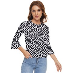 Endia Thomas Bell Sleeve Top