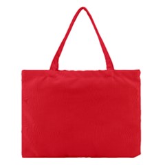 Background-red Medium Tote Bag