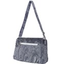 Ice Frost Crystals Front Pocket Crossbody Bag View2