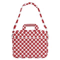 Polka-dots-polkared Macbook Pro 13  Shoulder Laptop Bag 