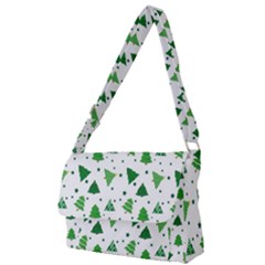 Christmas-trees Full Print Messenger Bag (s)