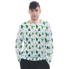 Christmas-trees Men s Long Sleeve Raglan Tee