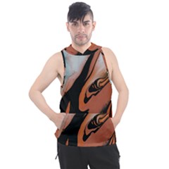 Paint Men s Sleeveless Hoodie