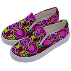 Abstract-karakkter Kids  Canvas Slip Ons