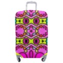 Abstract-karakkter Luggage Cover (Medium) View1