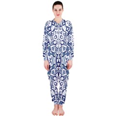 Blue-design Onepiece Jumpsuit (ladies) by nateshop