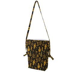 Christmas Gold Folding Shoulder Bag