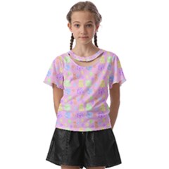 Dungeons And Cuties Kids  Front Cut Tee by thePastelAbomination