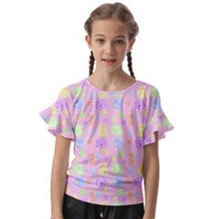 Dungeons And Cuties Kids  Cut Out Flutter Sleeves by thePastelAbomination