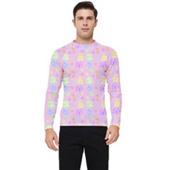 Dungeons And Cuties Men s Long Sleeve Rash Guard by thePastelAbomination