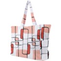 Abstract Seamless Pattern Art Simple Shoulder Bag View1