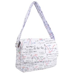 Math Formula Pattern Courier Bag by Sapixe