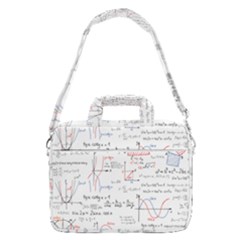 Math Formula Pattern Macbook Pro 16  Shoulder Laptop Bag by Sapixe