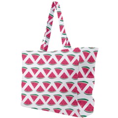 Illustration Watermelon Fruit Food Melon Simple Shoulder Bag by Sapixe