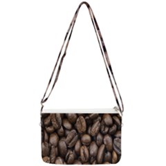 Black Coffe Double Gusset Crossbody Bag by nateshop