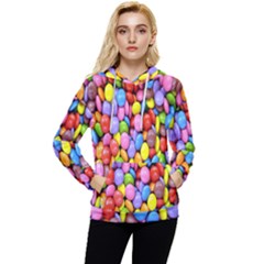 Candy Women s Lightweight Drawstring Hoodie by nateshop