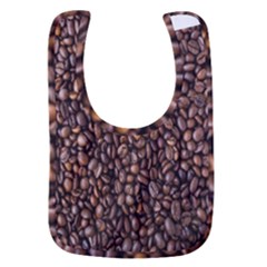 Coffee Beans Food Texture Baby Bib by artworkshop