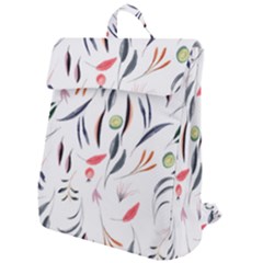 Watercolor-fruit Flap Top Backpack