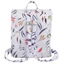 Watercolor-fruit Flap Top Backpack View3