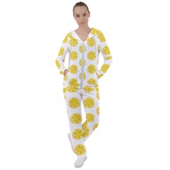 Fruit Food Juicy Organic Yellow Women s Tracksuit by Wegoenart