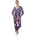 Cute-seamless-pattern-with-colorful-sweets-cakes-lollipops Women s Tracksuit View1