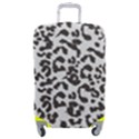 Grey And Black Jaguar Dots Luggage Cover (Medium) View1