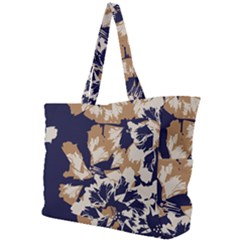 Illustration Abstract Flower Background Pattern Simple Shoulder Bag by Wegoenart