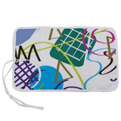 Abstract Pattern Pen Storage Case (s)