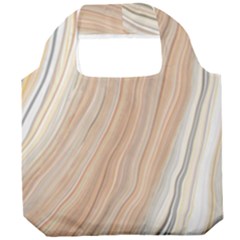 Marble Texture Marble Painting Foldable Grocery Recycle Bag by Wegoenart