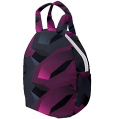 Illustration Hexagon Geometric Art Design Travel Backpacks