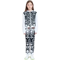 Im Fourth Dimension Black White 35 Kids  Tracksuit