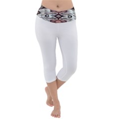 Im Fourth Dimension Colour 45 Lightweight Velour Capri Yoga Leggings by imanmulyana