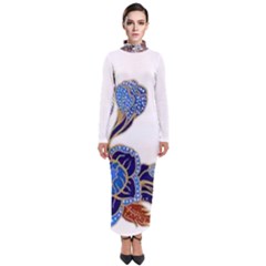 Im Fourth Dimension Colour 59 Turtleneck Maxi Dress by imanmulyana