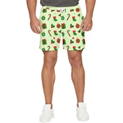 Illustration Festive Background Holiday Background Men s Runner Shorts by Amaryn4rt