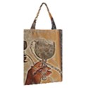 A Little Glass Of White Wine - Italian Drinks Classic Tote Bag View2